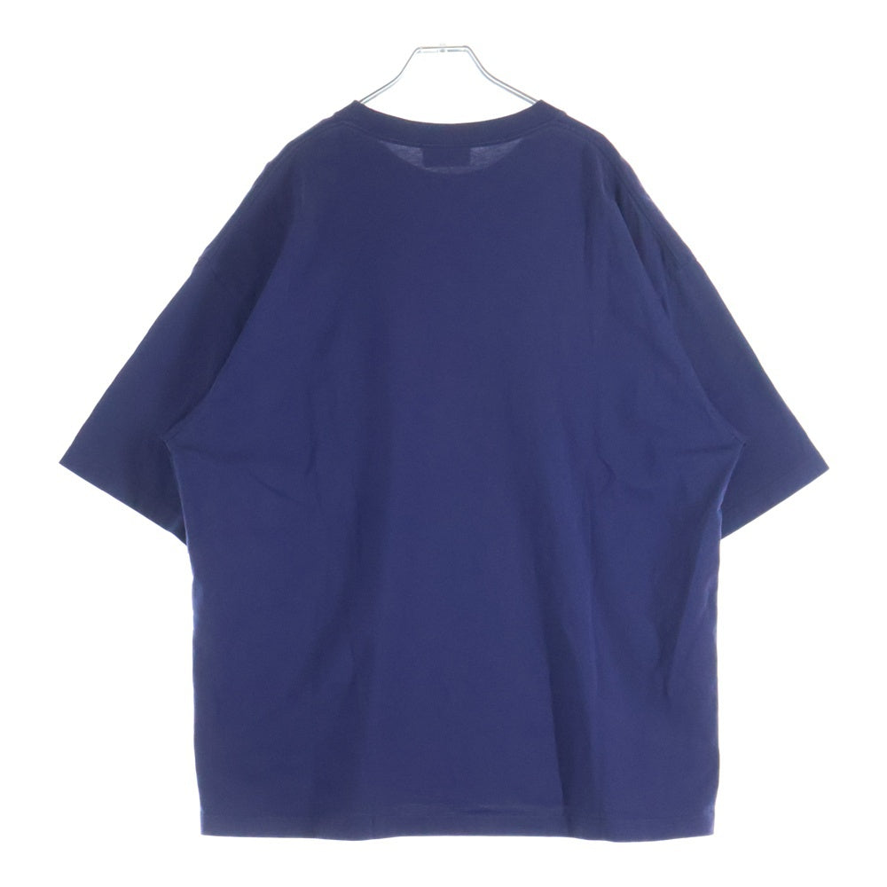 BALENCIAGA(バレンシアガ) FREE S/S TEE 612966 TKVD3 フリー フロント刺繍 クルーネック半袖Tシャツカットソー パープル