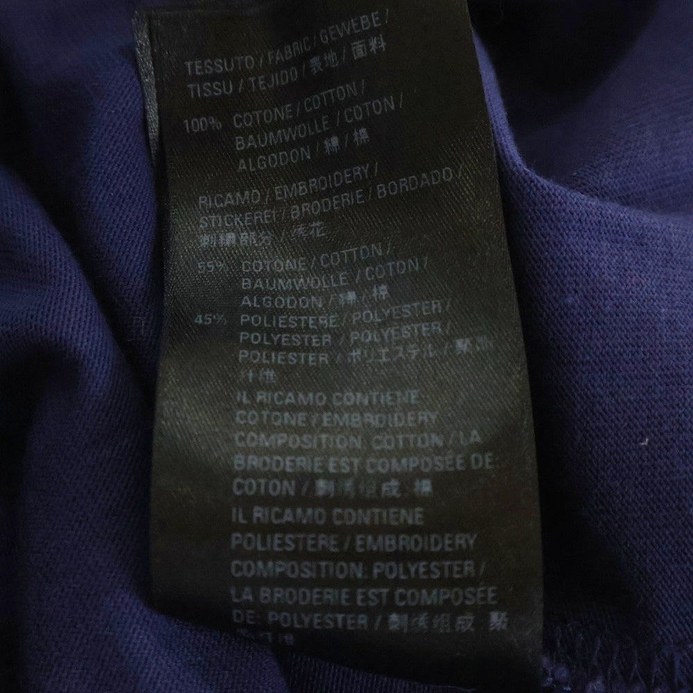 BALENCIAGA(バレンシアガ) FREE S/S TEE 612966 TKVD3 フリー フロント刺繍 クルーネック半袖Tシャツカットソー パープル