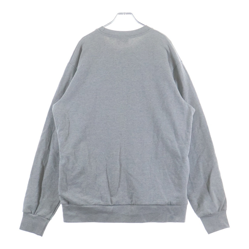 SUPREME(シュプリーム) 15SS Athletic Split Crewneck Sweatshirt アスレチック スプリット クルーネック長袖スウェットトレーナー グレー