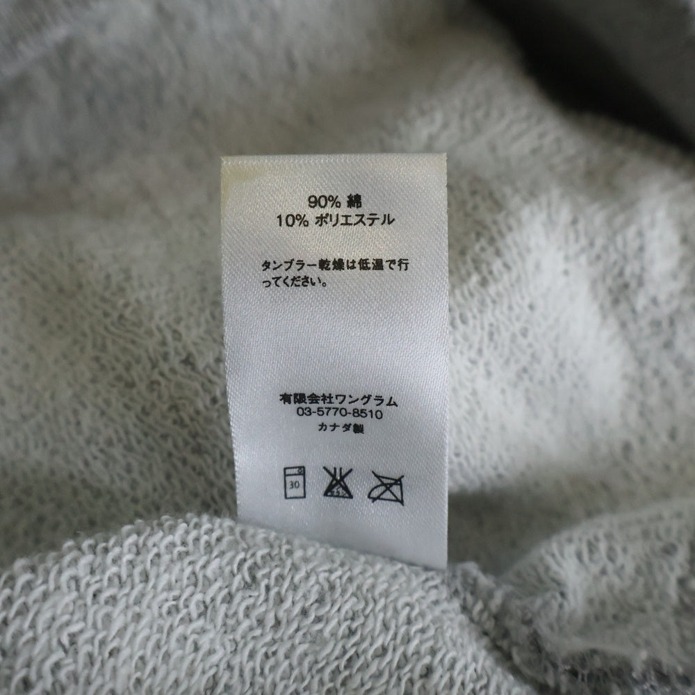 SUPREME(シュプリーム) 15SS Athletic Split Crewneck Sweatshirt アスレチック スプリット クルーネック長袖スウェットトレーナー グレー