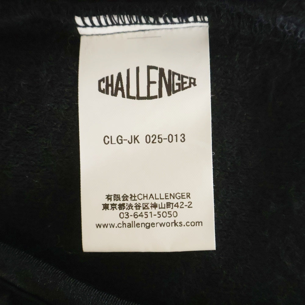 CHALLENGER(チャレンジャー) 25AW THUNDERBOLT BOA JACKET CLG-JK 025-013 サンダーボルト ジップアップ ボアジャケット ブラック