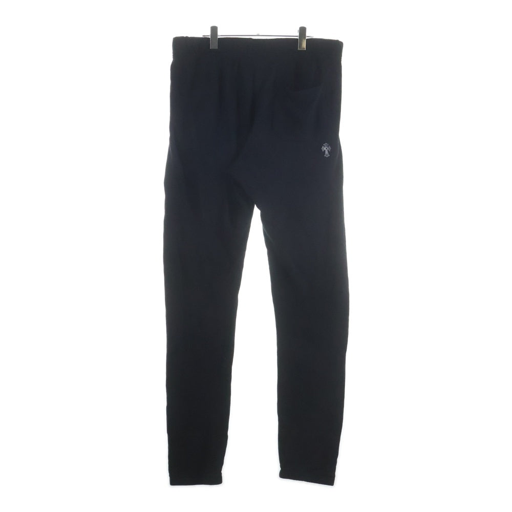 CHROME HEARTS(クロムハーツ) Y NOT Sweat Pants ワイノット ロゴ刺繍スウェットパンツ ブラック