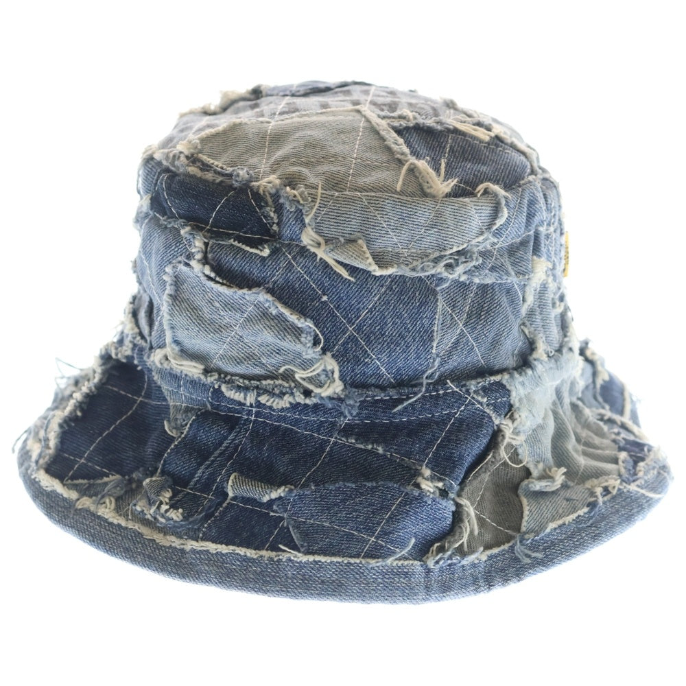 GALLERY DEPT.(ギャラリーデプト) Rodman Denim Quilted Bucket Hat RDQBH-9180 ロッドマンデニムキルテッドバケットハット 帽子 インディゴ