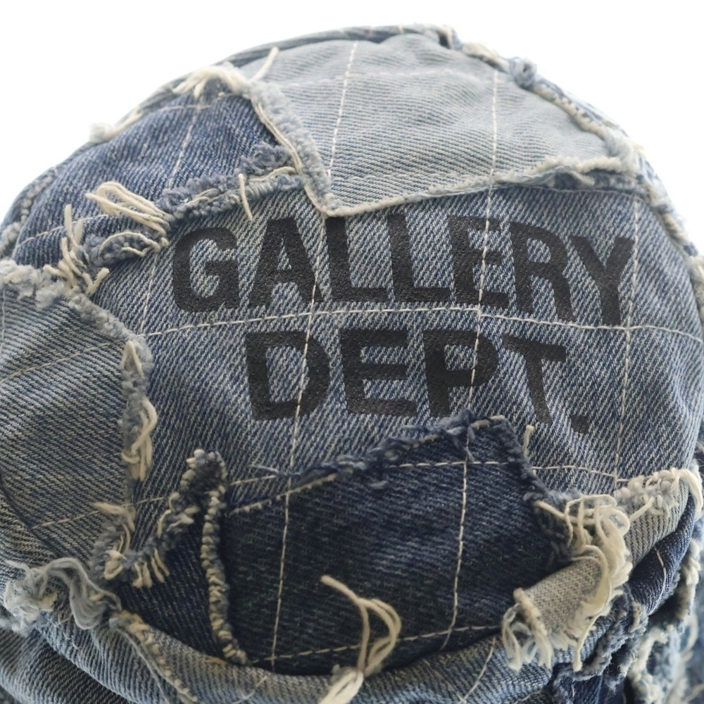 GALLERY DEPT.(ギャラリーデプト) Rodman Denim Quilted Bucket Hat RDQBH-9180 ロッドマンデニムキルテッドバケットハット 帽子 インディゴ