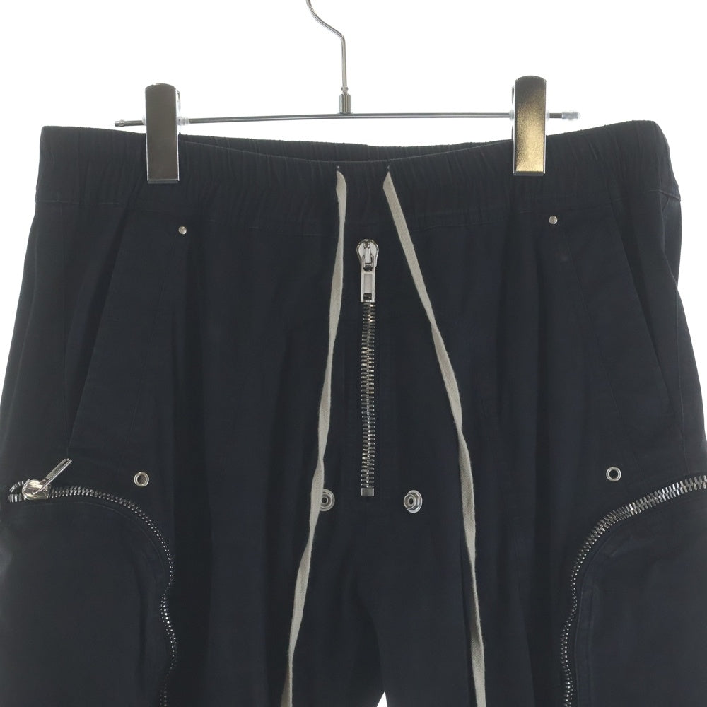 Rick Owens(リックオウエンス) 25SS BAUHAUS CARGO バウハウス カーゴパンツ ブラック RU01E5377-TE
