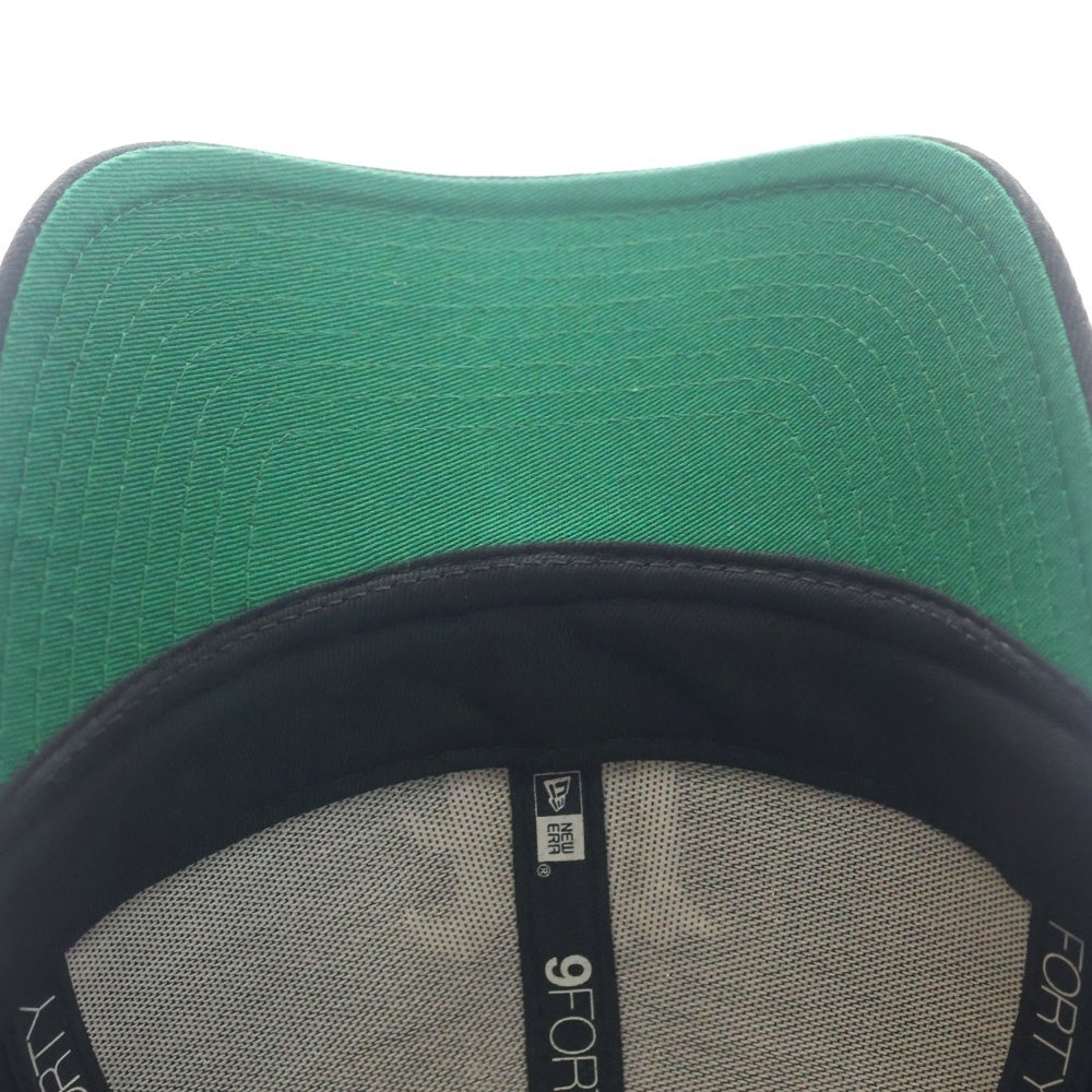 WACKO MARIA(ワコマリア) ×NEW ERA 9FORTY CAP ニューエラ ロゴ ベースボールキャップ 帽子 ブラック/ホワイト 25FW-WMA-CP03