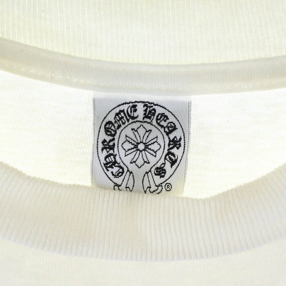 CHROME HEARTS(クロムハーツ) OLD CH T-SHIRT ROLLING STONES リップタン 半袖Tシャツカットソー ホワイト
