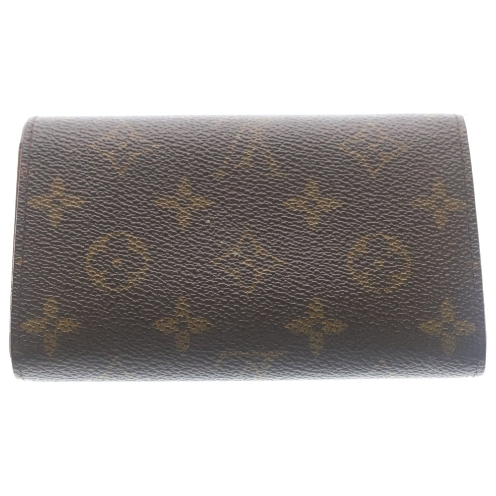 LOUIS VUITTON(ルイヴィトン) ポルトモネ ビエトレゾール モノグラム 二つ折り財布 ブラウン M61730 レディース