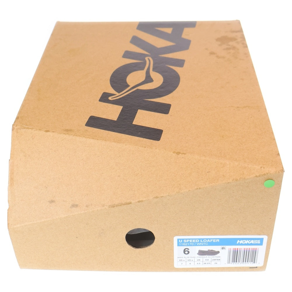 HOKA ONE ONE(ホカオネオネ) U SPEED LOAFER スピード ローファー ブラウン レディース US7/24cm 1162170/WNTC