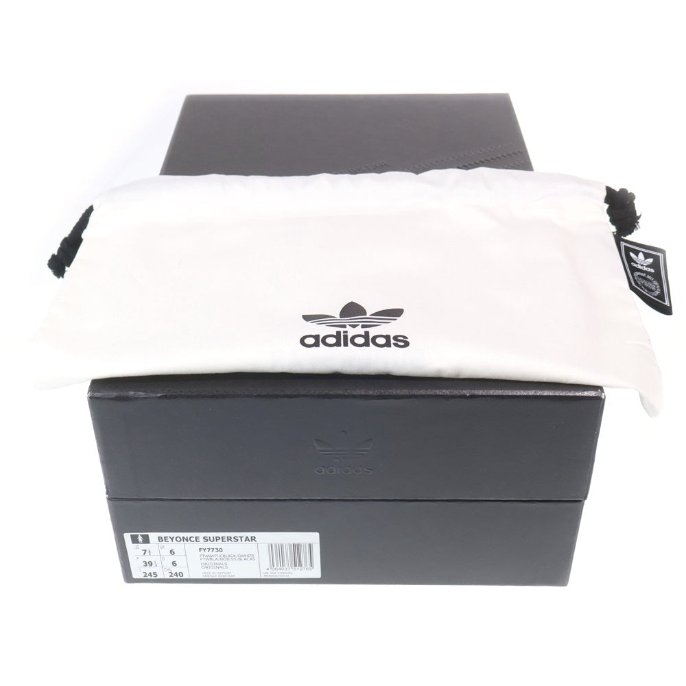adidas(アディダス) BEYONCE IVY PARK SUPERSTAR ビヨンセ アイビーパーク スーパースター ローカットスニーカー ホワイト/ブラック レディース US7.5/24.5cm FY7730