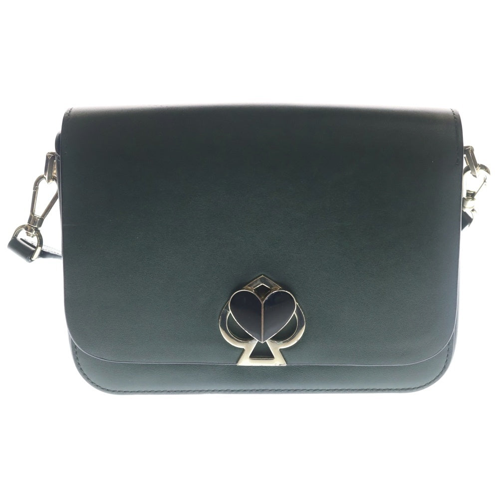 Kate Spade(ケイトスペード) 二コラ ツイストロック ミディアム クロスボディ ショルダーバッグ カーキ PXR00032 レディース
