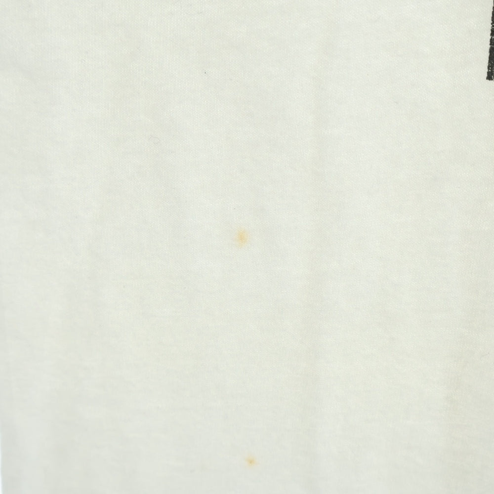 VINTAGE(ヴィンテージ) 90S 2PAC 1971-1996 FRUIT OF THE ROOMタグ 追悼 両面プリントクルーネック半袖Tシャツカットソー ラップT ホワイト