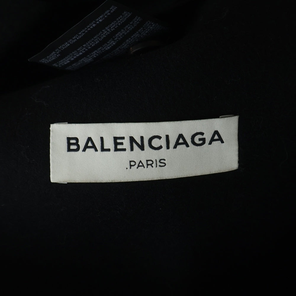 BALENCIAGA(バレンシアガ) Wool Chester Coat 390400 T0F10 カシミヤ混 ウールチェスターロングコート