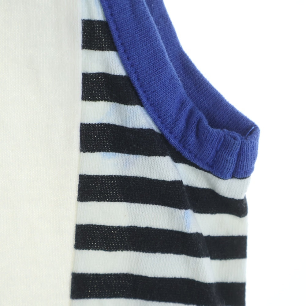 LOUIS VUITTON(ルイヴィトン) 23SS フロントロゴ刺繍 ノースリーブ バスケットボールシャツ ロングワンピース ホワイト レディース RW232W OB0 FPTB07