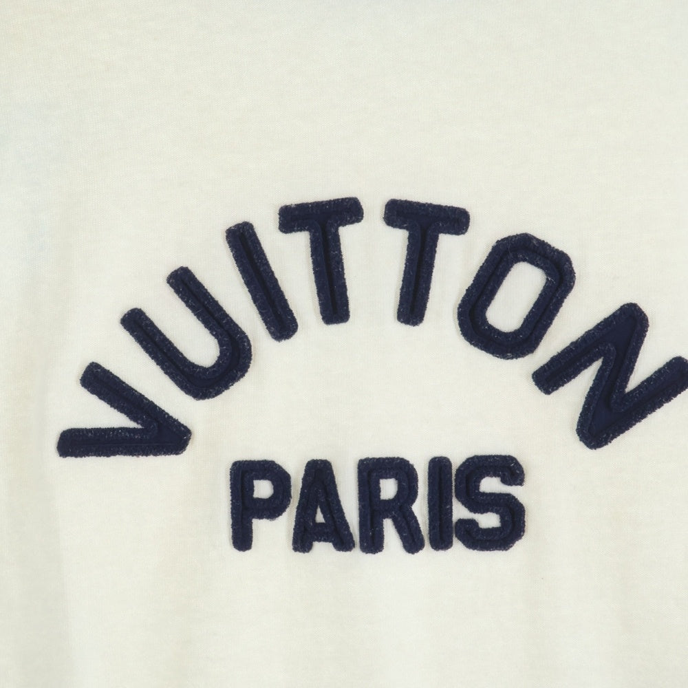 LOUIS VUITTON(ルイヴィトン) 23SS フロントロゴ刺繍 ノースリーブ バスケットボールシャツ ロングワンピース ホワイト レディース RW232W OB0 FPTB07