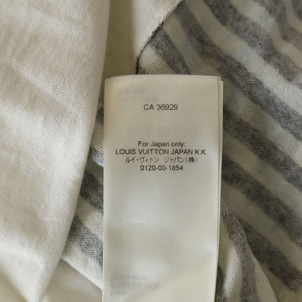 LOUIS VUITTON(ルイヴィトン) 23SS フロントロゴ刺繍 ノースリーブ バスケットボールシャツ ロングワンピース ホワイト レディース RW232W OB0 FPTB07