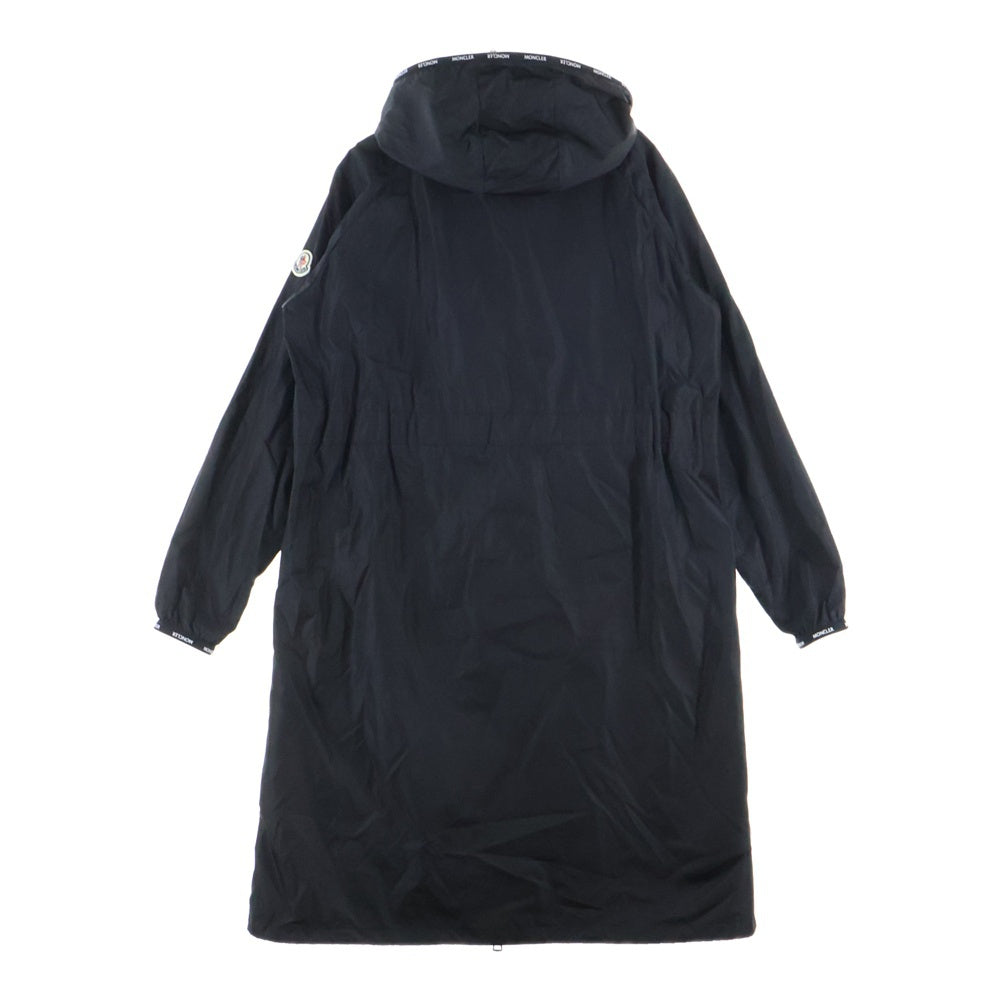 MONCLER(モンクレール) 21SS RASABEN ナイロンスプリング ロングコート ブラック G10931C7400054155