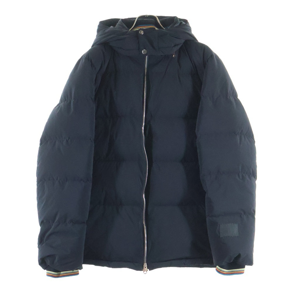 Paul Smith(ポールスミス) 26AW Cropped Logoクロップドロゴ ダブレジップダウンジャケット ブラック 649Z
