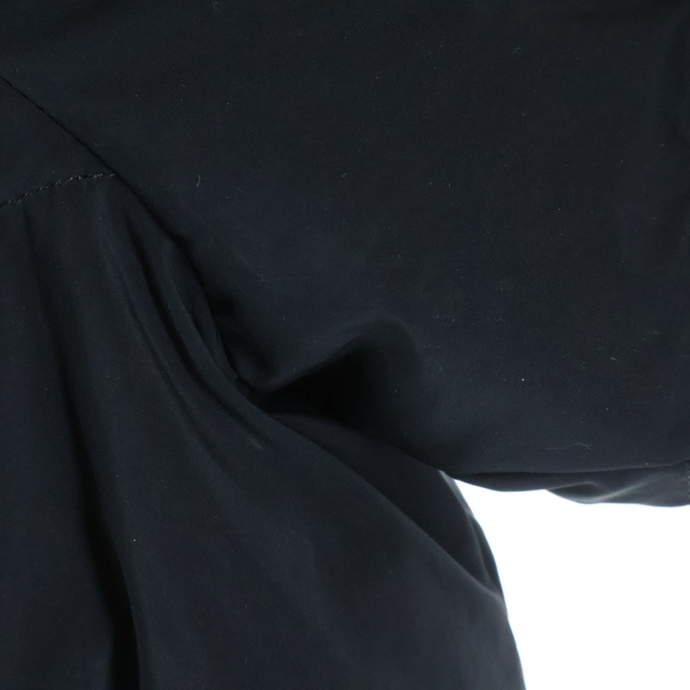 Paul Smith(ポールスミス) 26AW Cropped Logoクロップドロゴ ダブレジップダウンジャケット ブラック 649Z