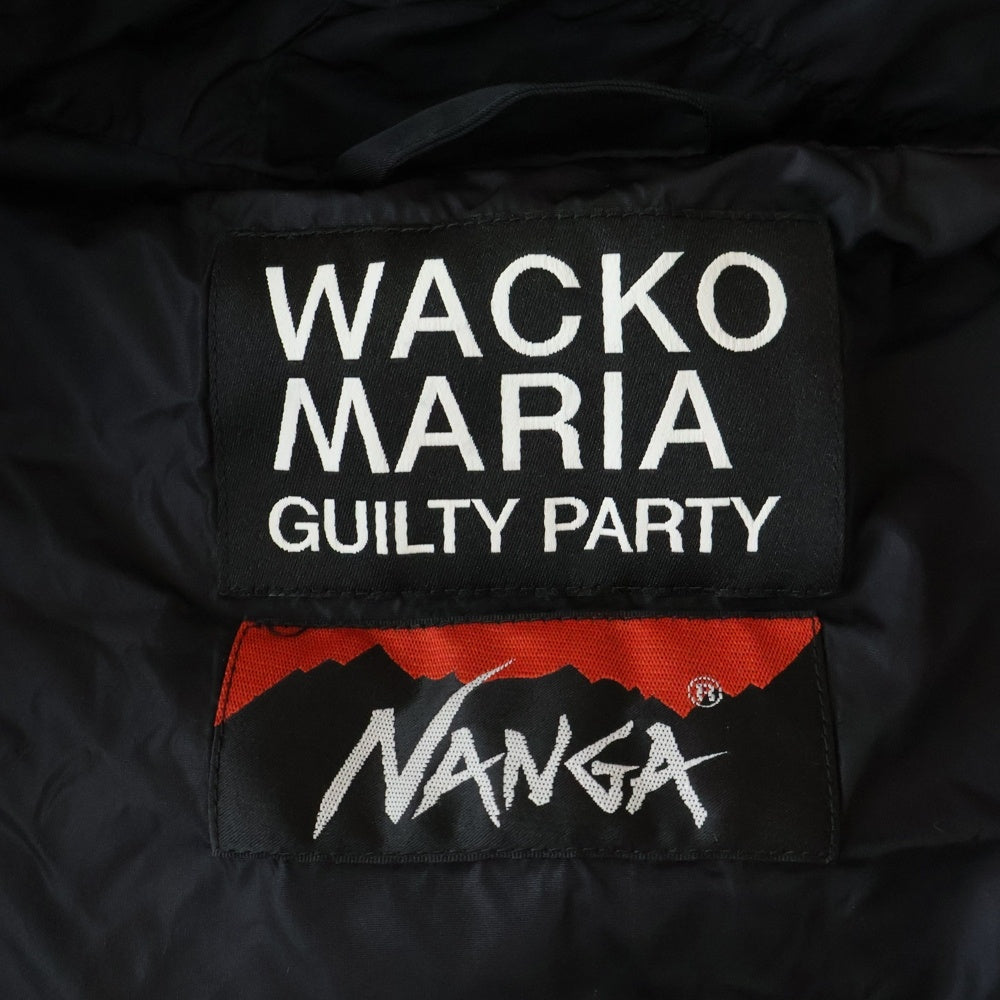WACKO MARIA(ワコマリア) 25SS ×NANGA MOUNTAIN PARKA マウンテンパーカー ジャケット ブラック