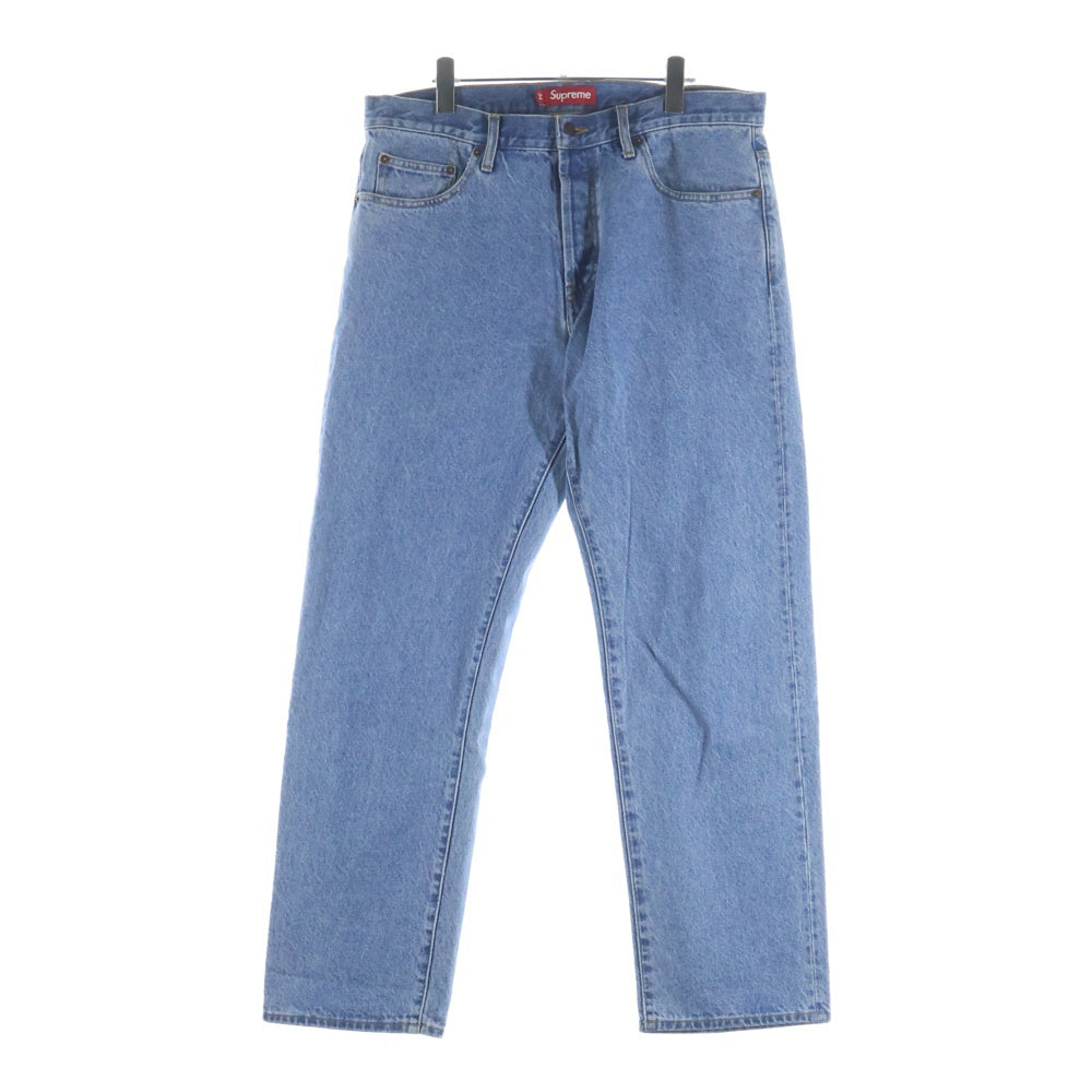 SUPREME(シュプリーム) 25SS Regular Jean レギュラージーンズ ブランドロゴワッペン デニムパンツ インディゴ
