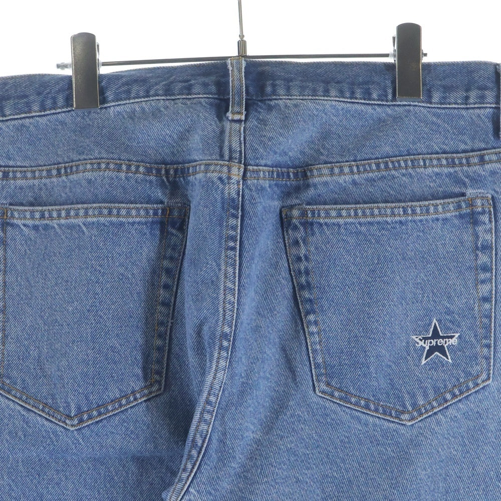 SUPREME(シュプリーム) 25SS Regular Jean レギュラージーンズ ブランドロゴワッペン デニムパンツ インディゴ