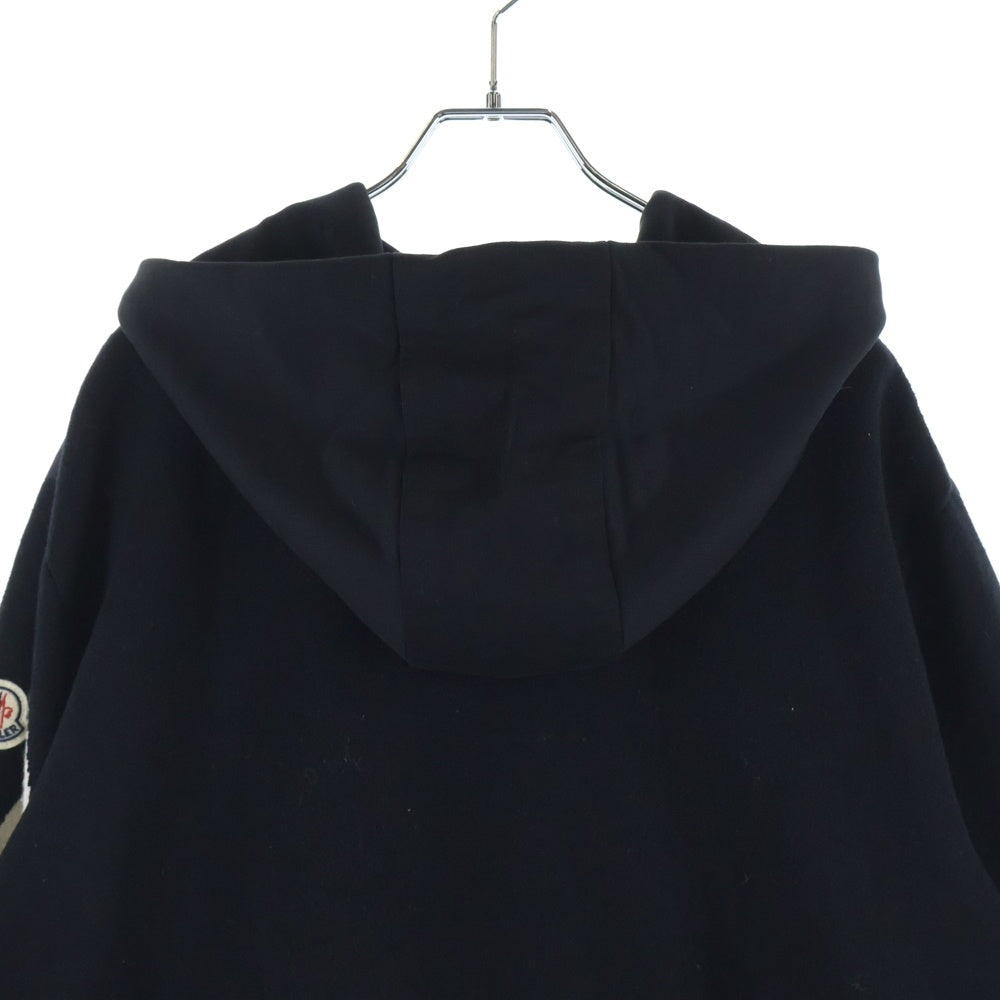 MONCLER(モンクレール) 22AW CARDIGAN TRICOT H20919B00009 ニット切替ダウンジャケット ブラック