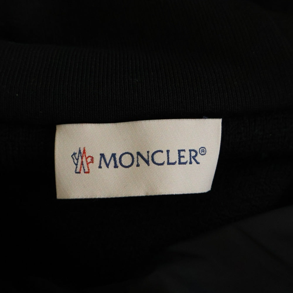MONCLER(モンクレール) 22AW CARDIGAN TRICOT H20919B00009 ニット切替ダウンジャケット ブラック