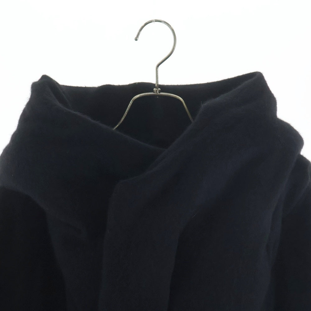 JULIUS(ユリウス) 22AW ウール混 フーディ ジップコート 797BLM3 ブラック