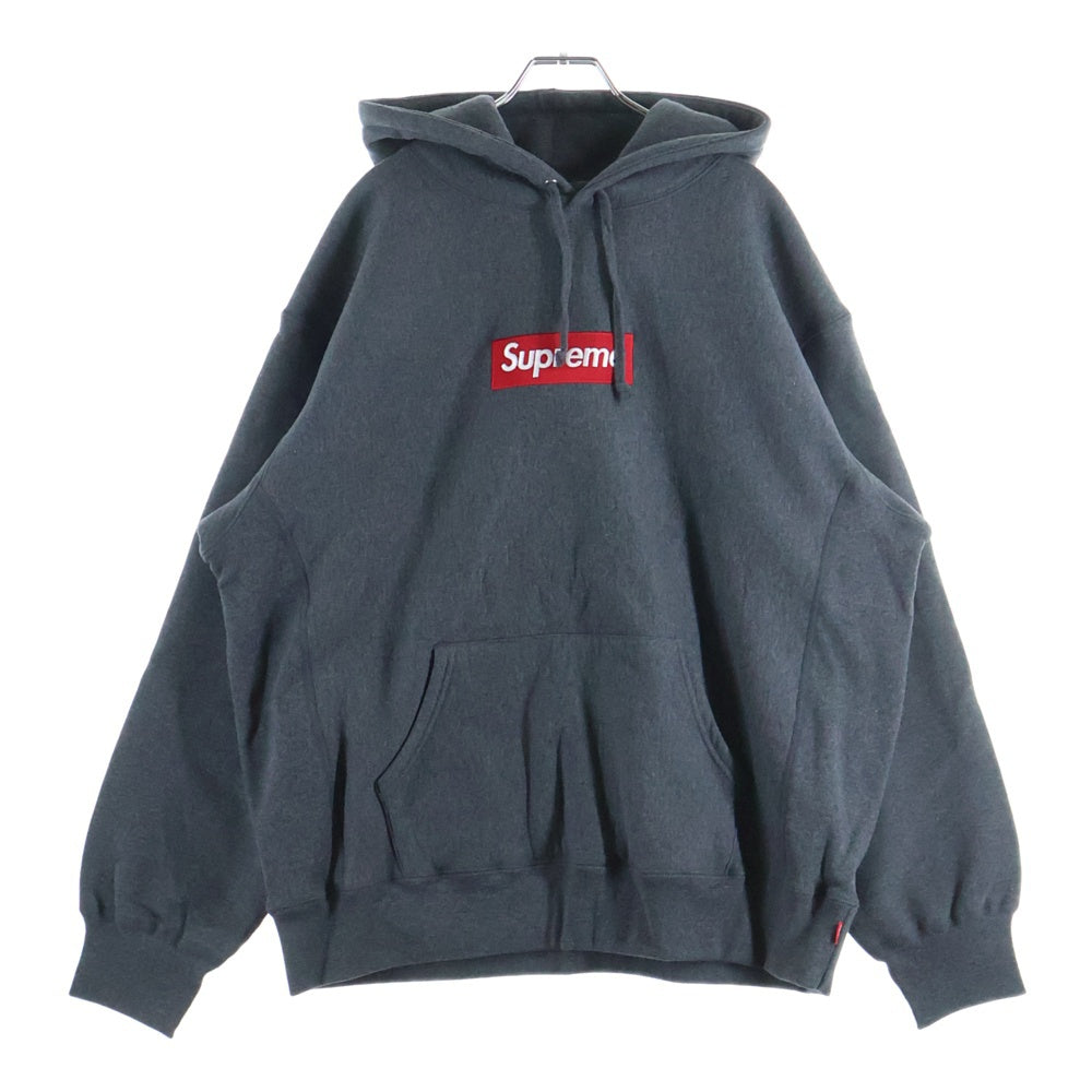 SUPREME(シュプリーム) 21AW Box Logo Hooded Sweatshirt ボックスロゴ スウェットシャツフーディー グレー