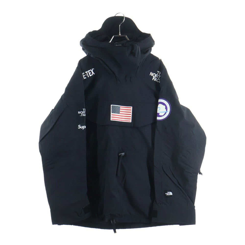 SUPREME(シュプリーム) 17SS ×THE NORTH FACE Trans Antarctica Expedition Pullover プルオーバーナイロンジャケット ブラック NP01701I
