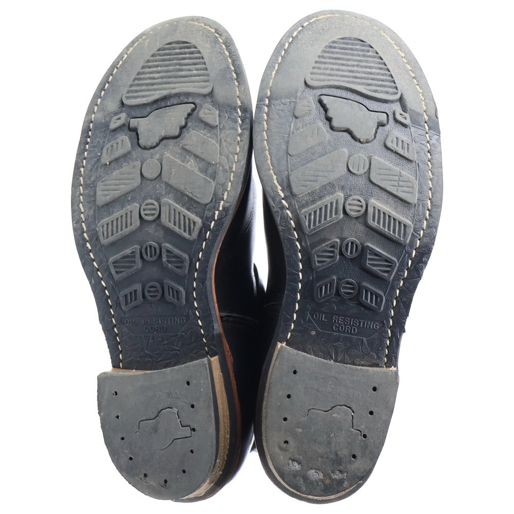 RED WING(レッド ウイング) short engineer ショート エンジニア ブーツ レザー ブラック 2976