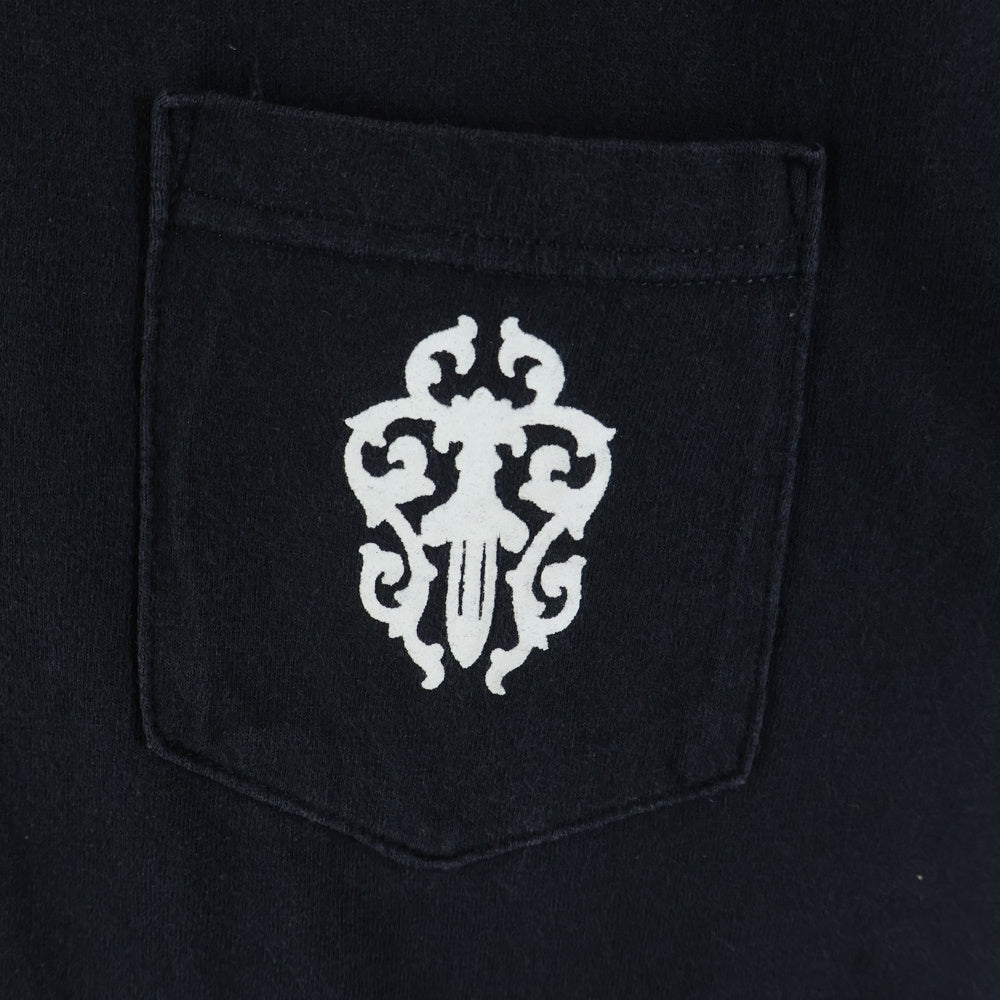 CHROME HEARTS(クロムハーツ) OLD Dagger Tee オールドモデル ダガープリント クルーネック半袖Tシャツカットソー ブラック