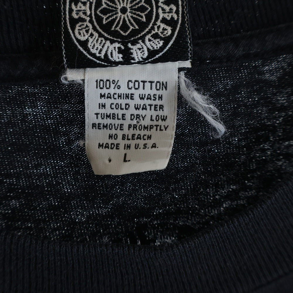 CHROME HEARTS(クロムハーツ) OLD Dagger Tee オールドモデル ダガープリント クルーネック半袖Tシャツカットソー ブラック