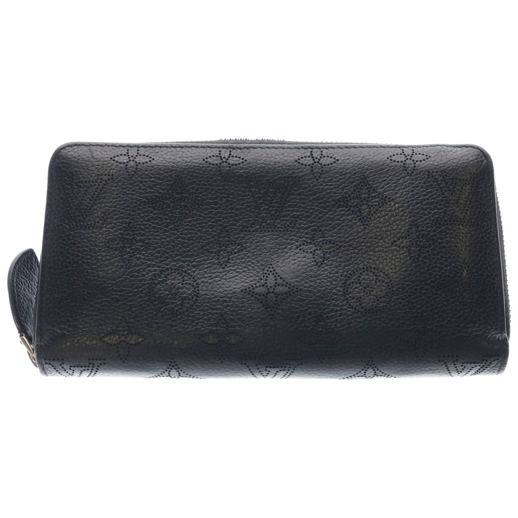 LOUIS VUITTON(ルイヴィトン) モノグラム マヒナ ジッピーウォレット 長財布 ブラック M61867