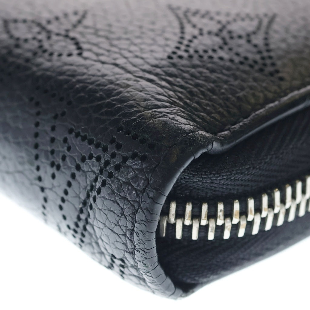 LOUIS VUITTON(ルイヴィトン) モノグラム マヒナ ジッピーウォレット 長財布 ブラック M61867
