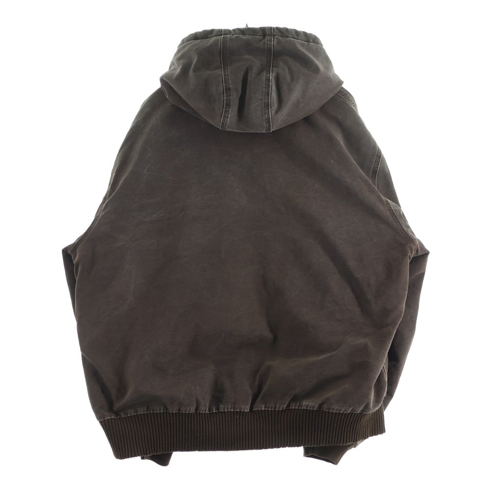 CARHARTT(カーハート) 00s VINTAGE ACTIVE JACKET ヴィンテージ アクティブジャケット デニムジップアップパーカー ブラウン