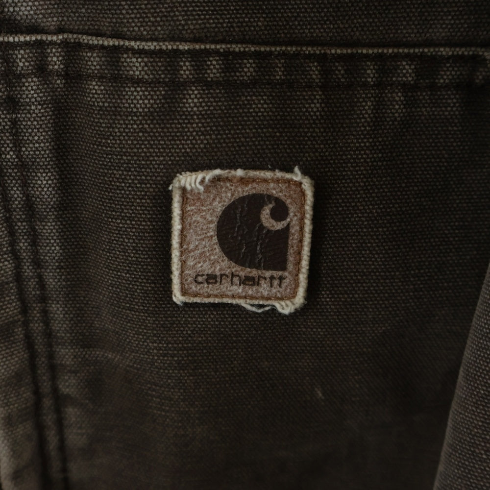 CARHARTT(カーハート) 00s VINTAGE ACTIVE JACKET ヴィンテージ アクティブジャケット デニムジップアップパーカー ブラウン