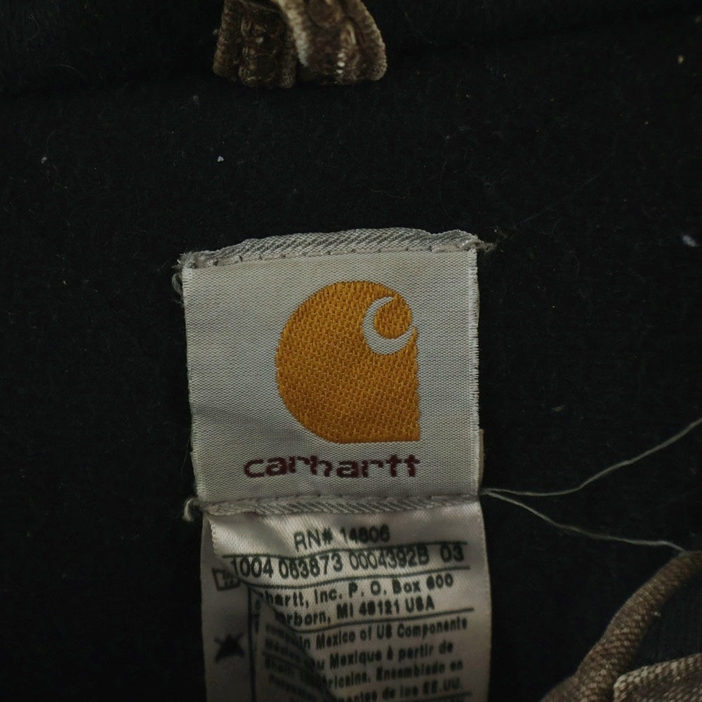 CARHARTT(カーハート) 00s VINTAGE ACTIVE JACKET ヴィンテージ アクティブジャケット デニムジップアップパーカー ブラウン