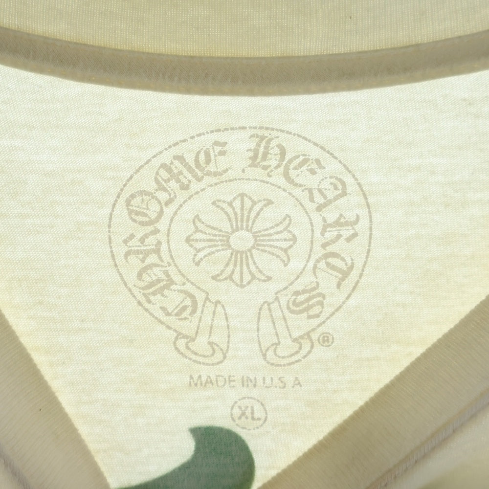 CHROME HEARTS(クロムハーツ) Los Angeles Limited Vine Dagger Print Long Sleeve Tee
