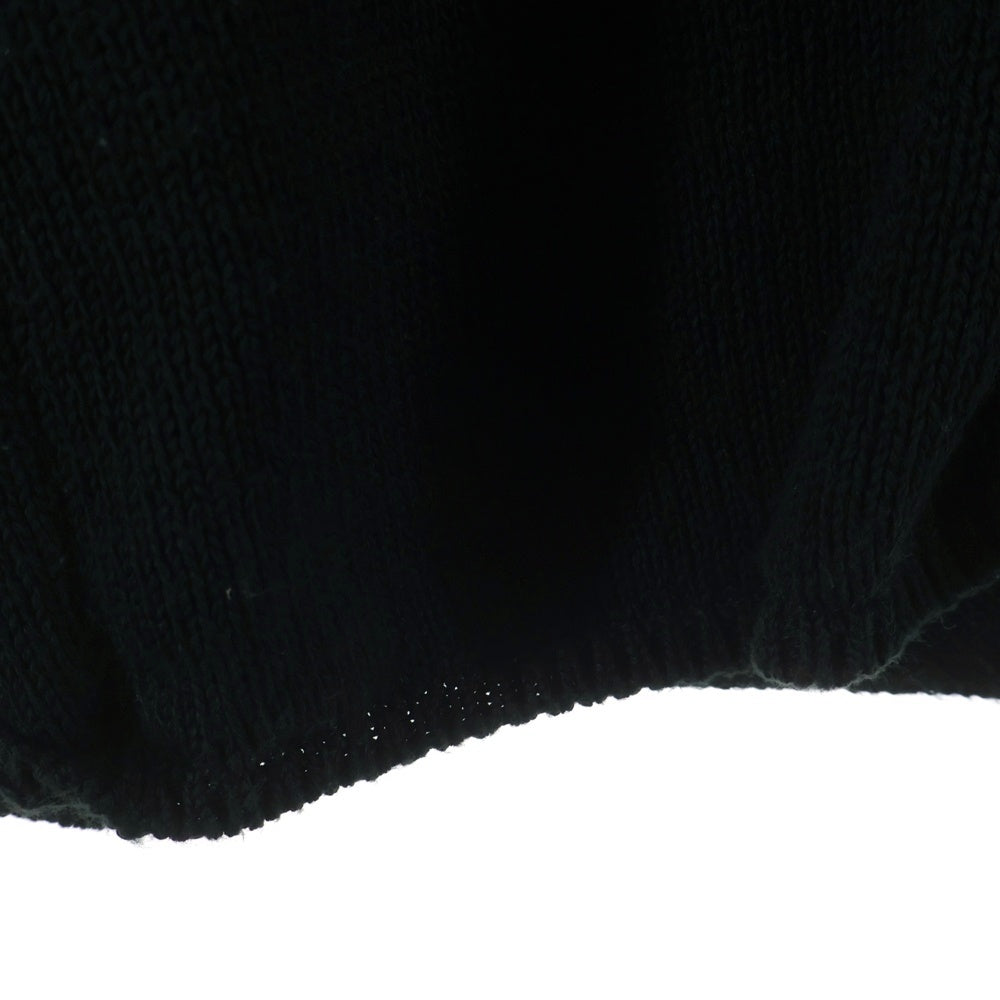 BLACK COMME des GARCONS(ブラックコムデギャルソン) Black Panelled Reversible Cardigan 1I-N001 ブラックパネルド リバーシブル ニットカーディガン ブラック