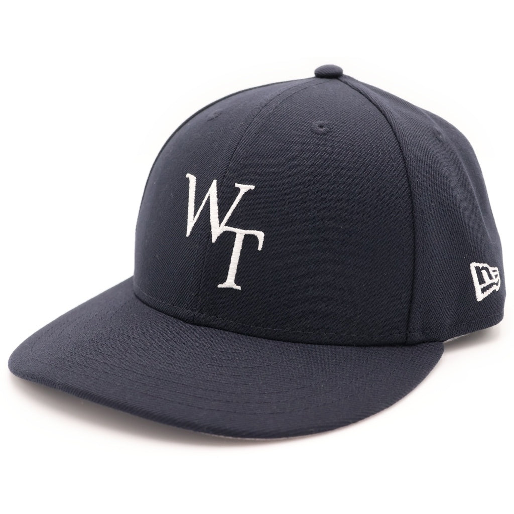 WTAPS(ダブルタップス) 25SS ×NEW ERA Low Profile Cap Poly Twill Newera League 251NENED-HT02 フロントロゴ ベースボールキャップ 帽子 ブラック