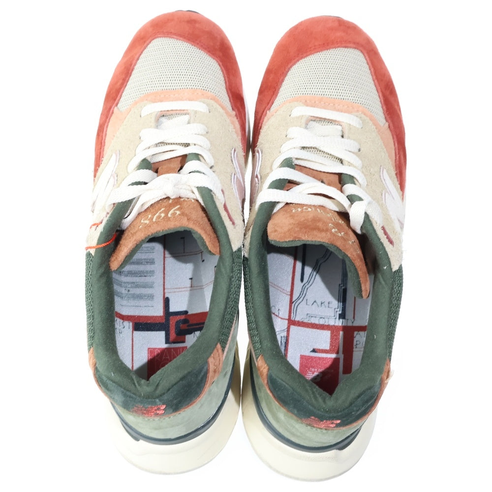 KITH(キス) ×NEW BALANCE 998 Ronnie Fieg and the Frank Lloyd Wright Foundation U998KT1 ローカットスニーカー