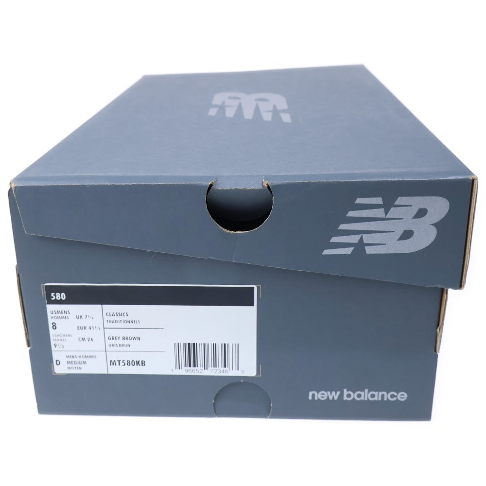KITH(キス) × NEW BALANCE 580 Malibu MT580KB ニューバランス 580 マリブ ローカットスニーカー ベージュ US8/26cm