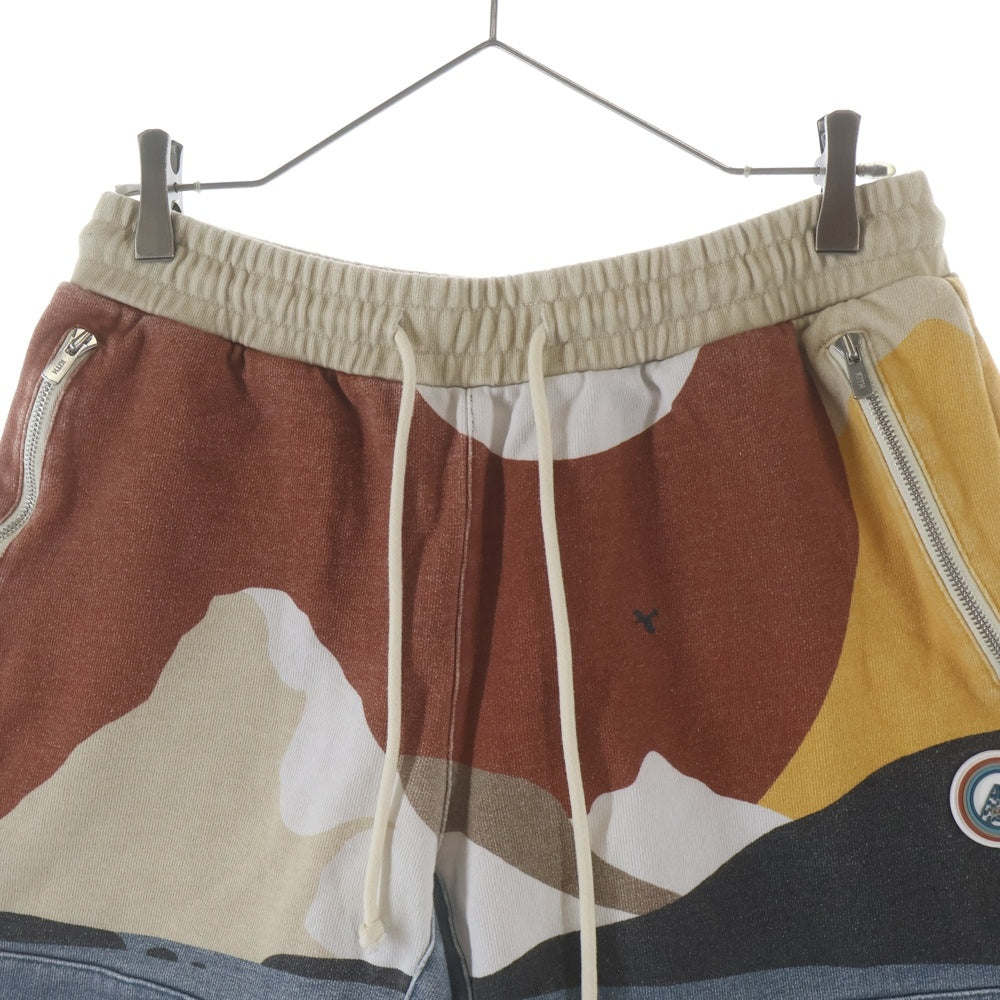 KITH(キス) 22SS×Colombia コロンビア ロゴスウェットショーツ ショートパンツ ハーフパンツ マルチ 22-032-060-0010-2-0