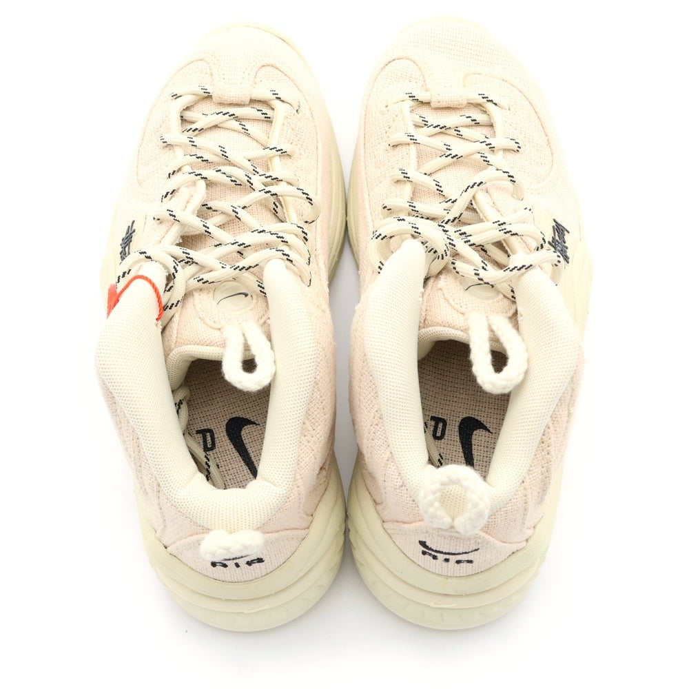 NIKE(ナイキ) ×STUSSY Air Penny 2 Fossil ステューシー エアペニー2 フォッシル ハイカットスニーカー US5.5/24cm アイボリー DQ5674 200 レディース
