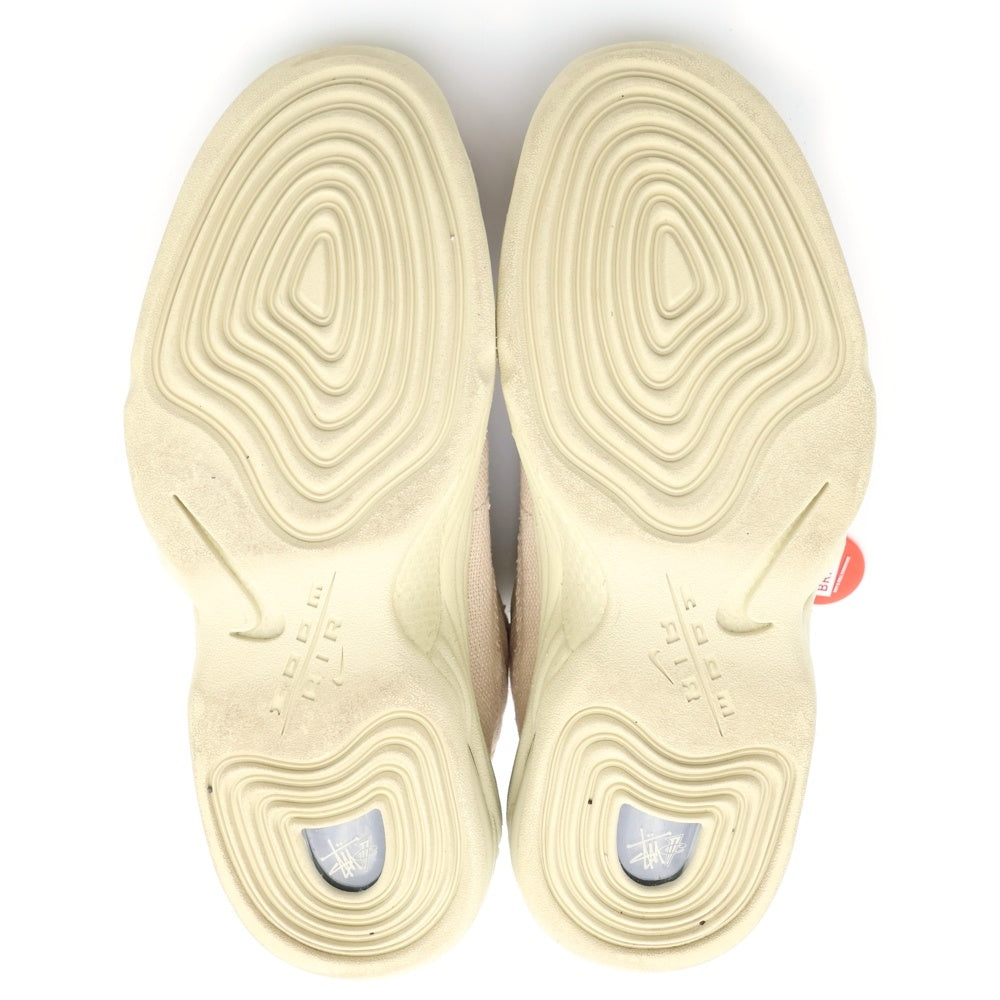 NIKE(ナイキ) ×STUSSY Air Penny 2 Fossil ステューシー エアペニー2 フォッシル ハイカットスニーカー US5.5/24cm アイボリー DQ5674 200 レディース