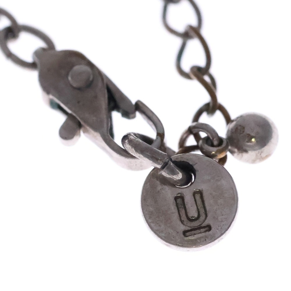 UNDERCOVER(アンダーカバー) 有刺鉄線モチーフ パールネックレス シルバー レディース