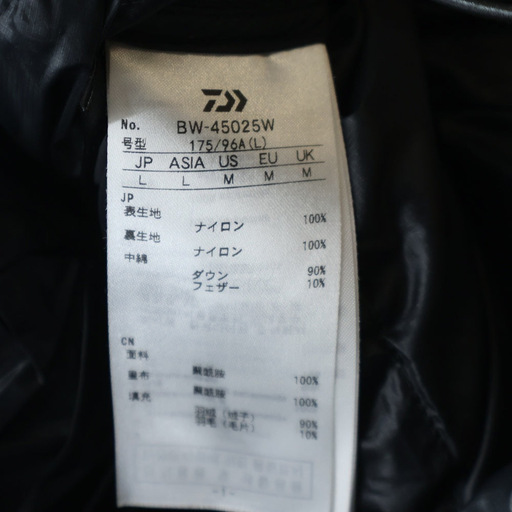 DAIWA PIER39(ダイワ ピアサーティナイン) Ws TECH ULTRA LIGHT DOWN JACKET ウルトラ ライトダウン ジャケット ブラック BW-45025W