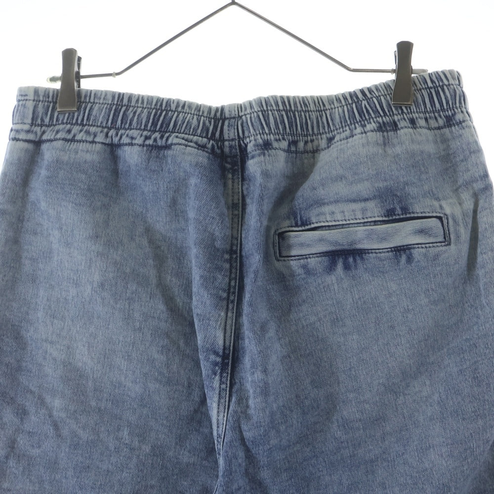 DIESEL(ディーゼル) 24AW Tapered D-Lab Track Denim ウォッシュ加工 ジョグデニムパンツ トラックパンツ インディゴ 068LU